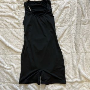 Black Shorts Bodysuit